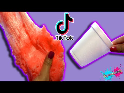 Probando trucos y recetas con Slime de Tiktok #2 - Supermanualidades