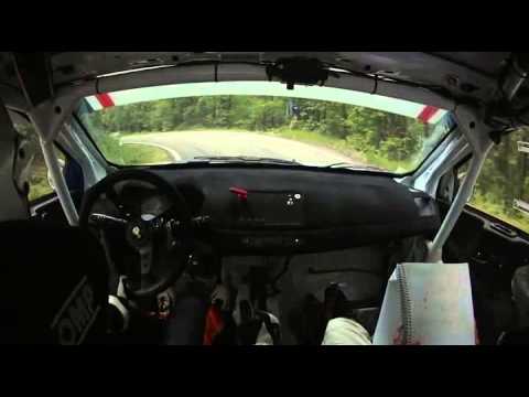Cameracar Rally Coppa d'Oro 2014 Strata-Garbero Lancer R4 1°assoluti - PS 5