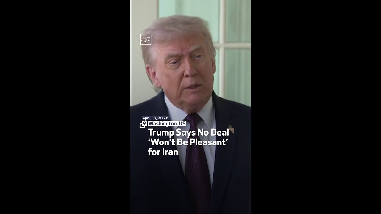 Video | Trump Says No Deal ‘Won’t Be Pleasant’ For Iran
