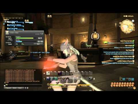 Final Fantasy XIV:ARR Level 1-20 Weaver Guide