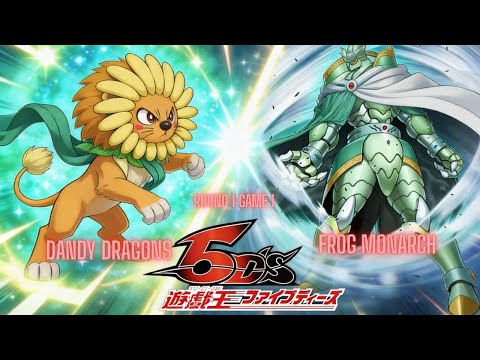 POV Yugioh! Edison Format 70 players! Round 1 Game 1 Nick (Frog Monarch) vs Antonio(Dandy Dragon)
