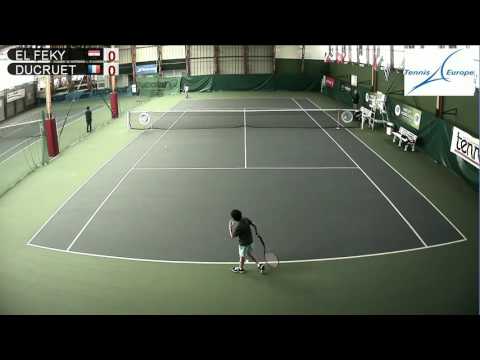 EL FEKY (EGY) vs DUCRUET (FRA) - Open Super 12 Auray Tennis - Court 1