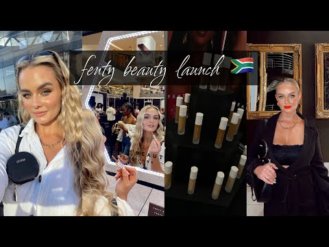 VLOG: FENTY BEAUTY IN SOUTH AFRICA? Come with me to the launch + Masterclass with Hector Espinal!