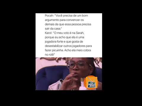 KAROL CONKA FALA QUE ACHA SARAH A COBRA DO ROLÊ VEM VER #BBB21