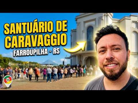 Conheça o Santuário de Nossa Senhora de Caravaggio em Farroupilha - RS