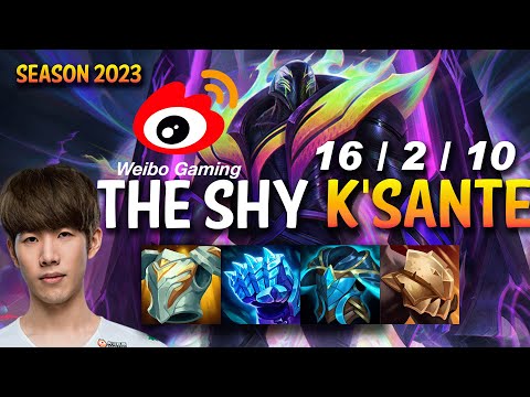 WBG The Shy K'SANTE vs JAX Top - KR Ranked