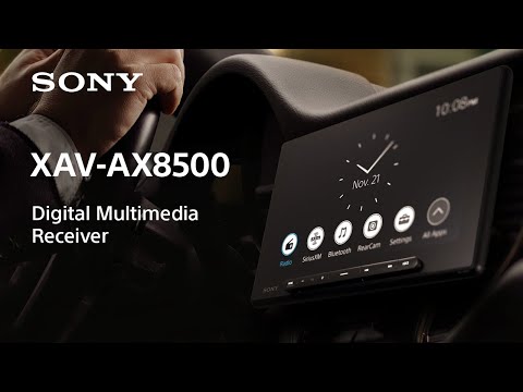 Sony XAV-AX8500 Digital Multimedia Car Receiver | Official Video