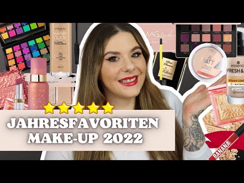 Jahresfavoriten ⭐️⭐️⭐️⭐️⭐️ MAKE-UP 2022 | DAS kann ich euch empfehlen !