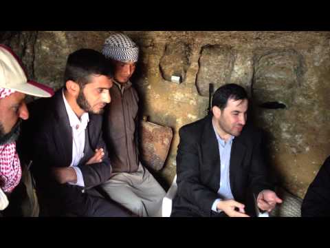 زيارة المجلس الأعلى لقيادة الثورة السورية لجبهة وادي الضيف داوود آل سليمان وكلمة محمد سعيد سلام للمرابطين هناك