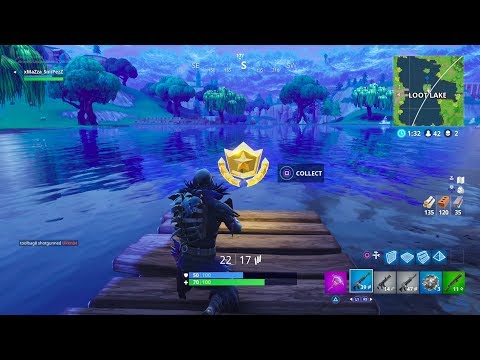 FORTNITE SECRET BATTLE STAR LOCATION WEEK 8!
