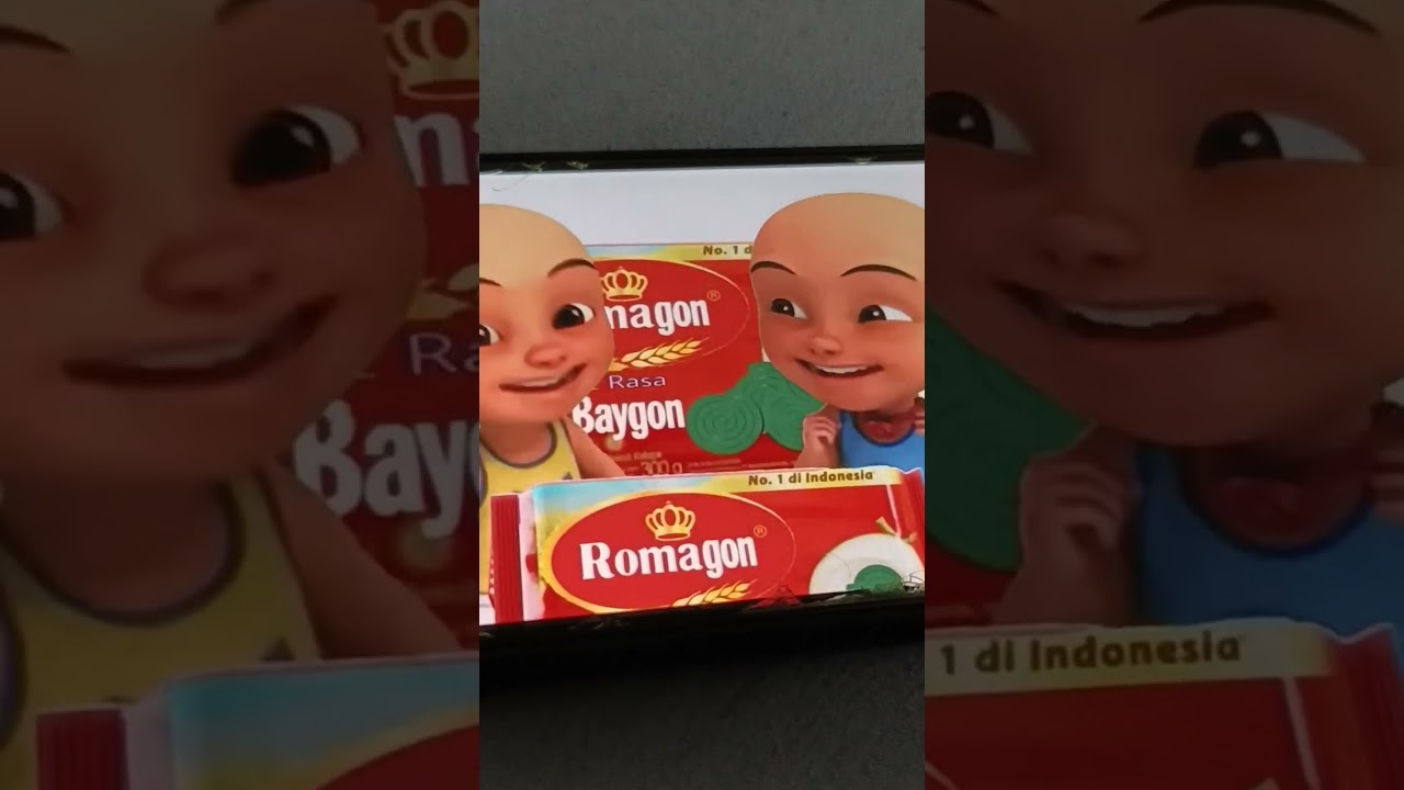 Kak Ros marah pukul upin ipin dan jarjit makan romagon