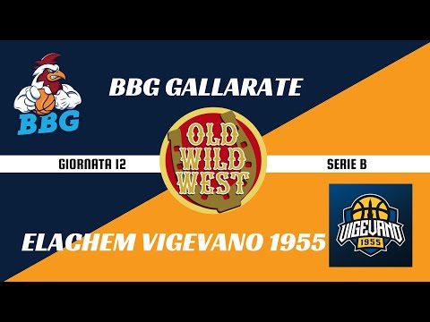 BBG Gallarate-Vigevano 1955 Serie B Giornata 12