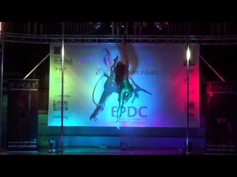 Elena Marina - Hoop Guest Performance - Emma's Pole Dancing Championship 2014