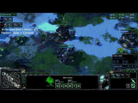 TvT - 2 Cyclone Drop with 8 Marines