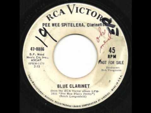 Blue Clarinet-Pee Wee Spitelera
