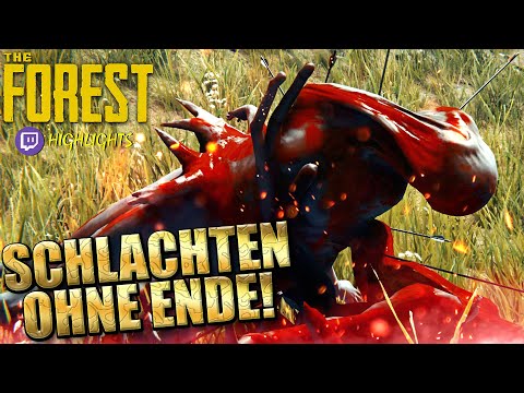 2x MEGAN & MUTANTEN! - The Forest (Twitch Highlights #7)