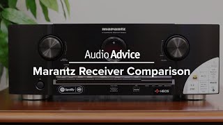 Video thumbnail for Marantz Receiver Comparison (NR1508, NR1608, SR5012, SR6012) by Audio Advice