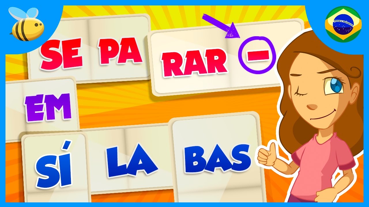 A Separação Silábica | Vídeos Educativos para Crianças