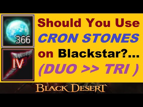 Should You CRON Blackstar?.. (DUO to TRI Attempts) Full Breakdown [BDO, Black Desert Online Video]