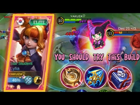 YOU SHOULD TRY THIS BUILD FOR LYLIA !! LYLIA TOP GLOBAL BUILD 2023 - LYLIA GAMEPLAY