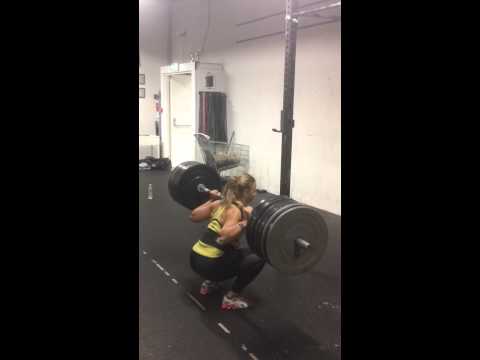 Back squat 3RM @ 130kg (286 lbs)