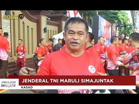 PRESISI UPDATE : KASAD APRESIASI BHAYANGKARA FUN WALK 2024 22062024 (20.00)
