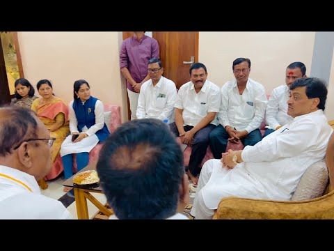 Former Chief Minister Ashokrao Chavan in Degloor | At My Freind’s Home