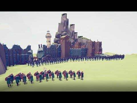 BATTLE FOR HELMS DEEP (Totally Accurate Battle Simulator, Lord of The Rings Edition)