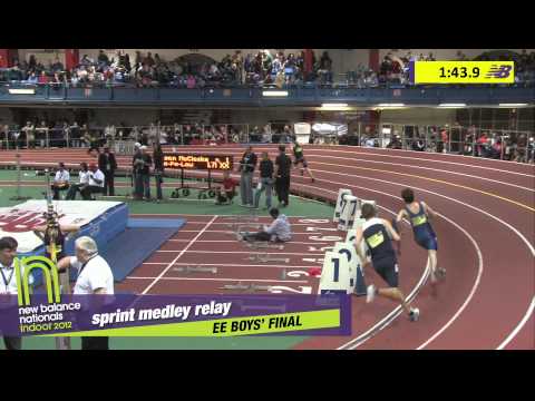 Boys Sprint Medley EE Section 5 - New Balance Indoor Nationals 2012