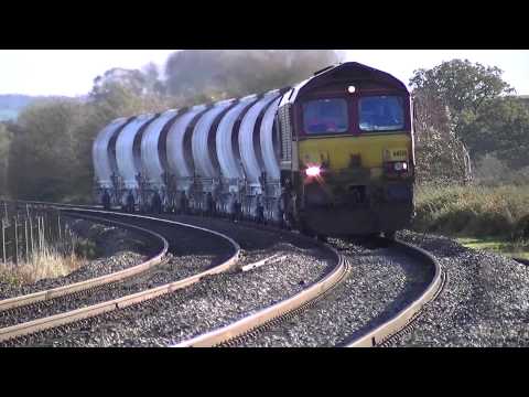 66138 On The 6m60 Imerys Train At Moreton On Lugg 3 11 12