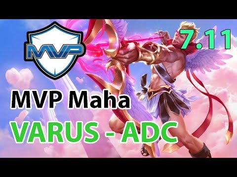 MVP Maha - Varus vs Ashe ADC - Korean Pro Replay