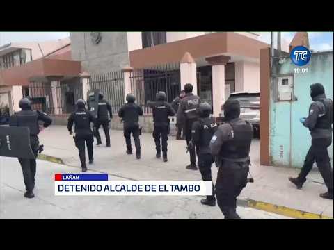 Detenido alcalde de El Tambo