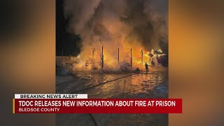 Storage building catches fire at Bledsoe County Correctional complex
