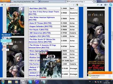 comment ouvrir un jeu sur vuze