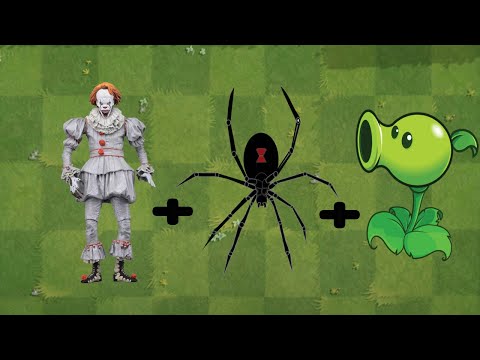 (Pennywise Spider +Among Us) Plants Vs Zombies Fusion Animation