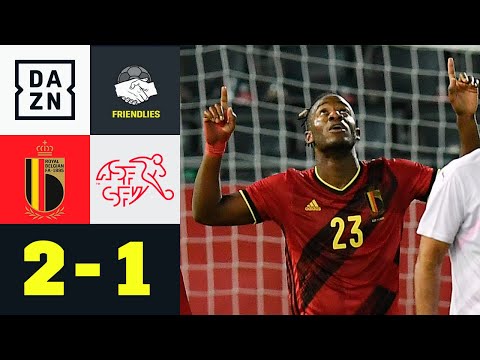 Der doppelte Batsman macht den Unterschied: Belgien - Schweiz 2:1 | Testspiel | DAZN Highlights