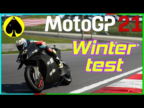 MotoGP 21 - Career Mode  - Official Winter Test!