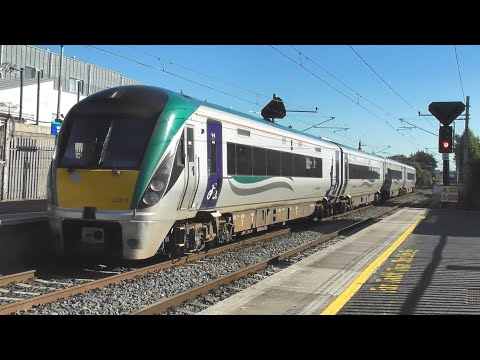 Irish Rail 22000 Class Intercity Train 22211 - Kilbarrack Station, Dublin