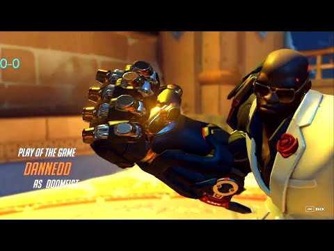 DANNEDD DOOMFIST ONE TRICK - POTG! OVERWATCH 2 TOP 500 SEASON 2