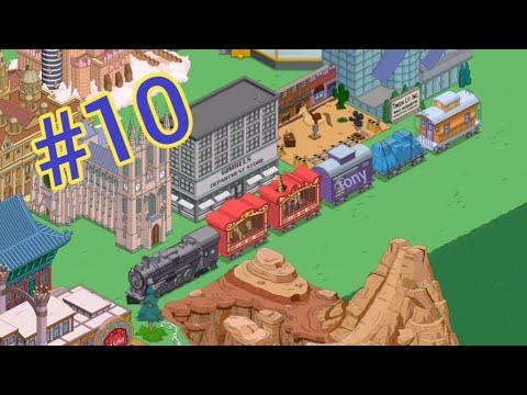 Los Simpson Springfield "Cirque'22: Capítulo 10 - El Cañón del Circo y el Tren del Circo" por Tony
