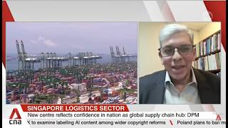 Shipping giant Maersk opens new S$200m distribution centre in Singapore