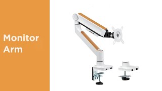 Superior Spring-Assisted Monitor Arms-LDT65 Series