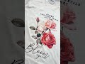 REMERA BASICA ESTAMPADA FLO2 ROSES LOSE THEIR PETALS