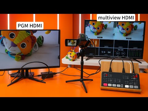ATEM Mini Pro Dual HDMI Setup — Full Tutorial for PGM + Multiview