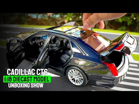 Cadillac CT6 1:18 Diecast Car Model | Unboxing Show
