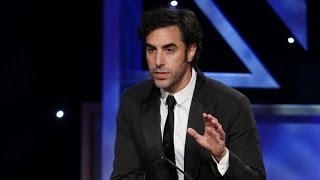 SACHA BARON COHEN Kills Presenter & Accepts Award (Extended) - 2013 Britannia Awards on BBC AMERICA