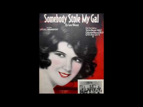 Ted Weems and His Orchestra - Somebody Stole My Gal (1923)