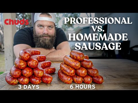 Is it Worth Spending 3 Days To Make Sausage? | Chuds BBQ