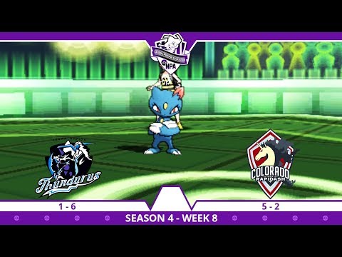 Cedar Rapids Thundurus vs Colorado Rapidash | NPA Season 4 Week 8