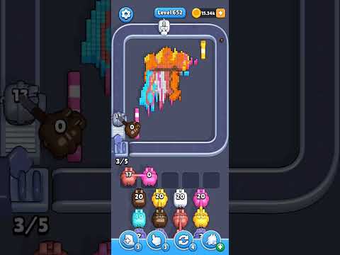 Pixel Flow Level 652 Walkthrough